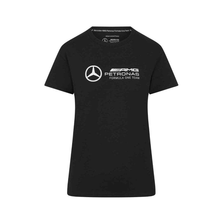 T-shirt Femme Mercedes-Benz AMG Patronas F1 Noir